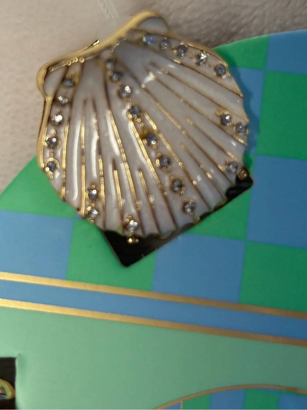 Piper K Set of 6 small Claw Clips Fish Shark Crab Seashell Vacation NEW